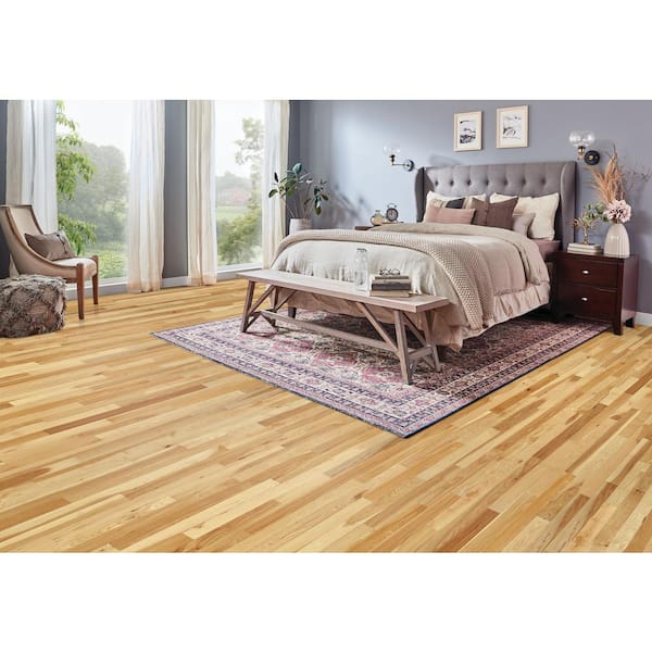 American Treasure Country Natural Hickory 3/4 in. T x 3-1/4 in. W Smooth Solid Hardwood Flooring (22 sq.ft./ctn)