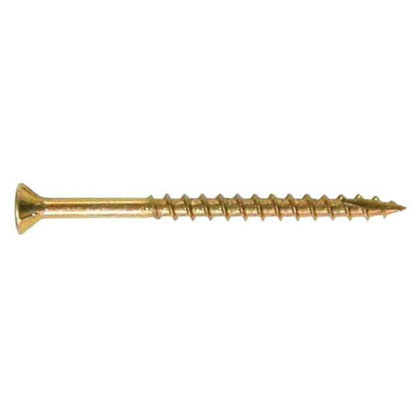 Drive Straight #9 3 in. Star Flat-Head Wood Screws (2000-Pack)