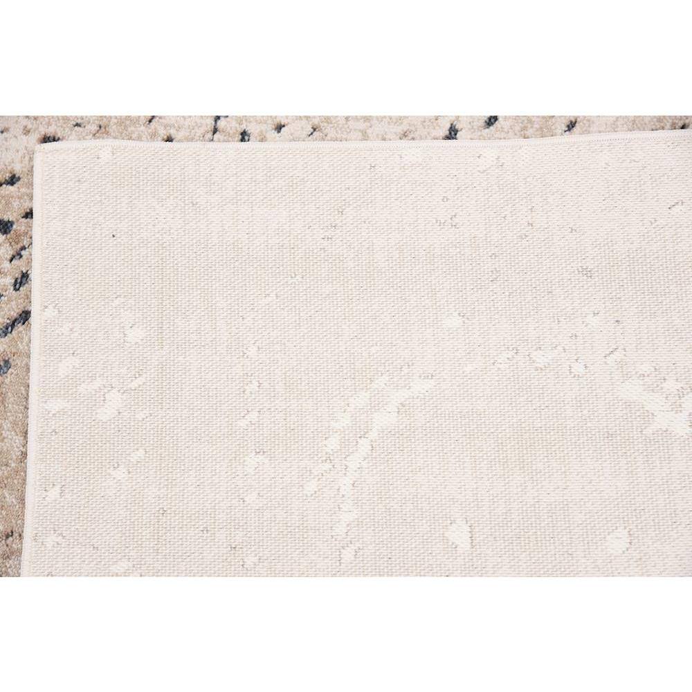 Chic Beige Synthetic 9' x 12' Easy-Care Rectangular Rug