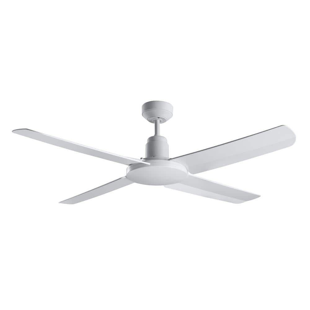 Lucci Air Nautilus 52 in. White Ceiling Fan with Remote Control