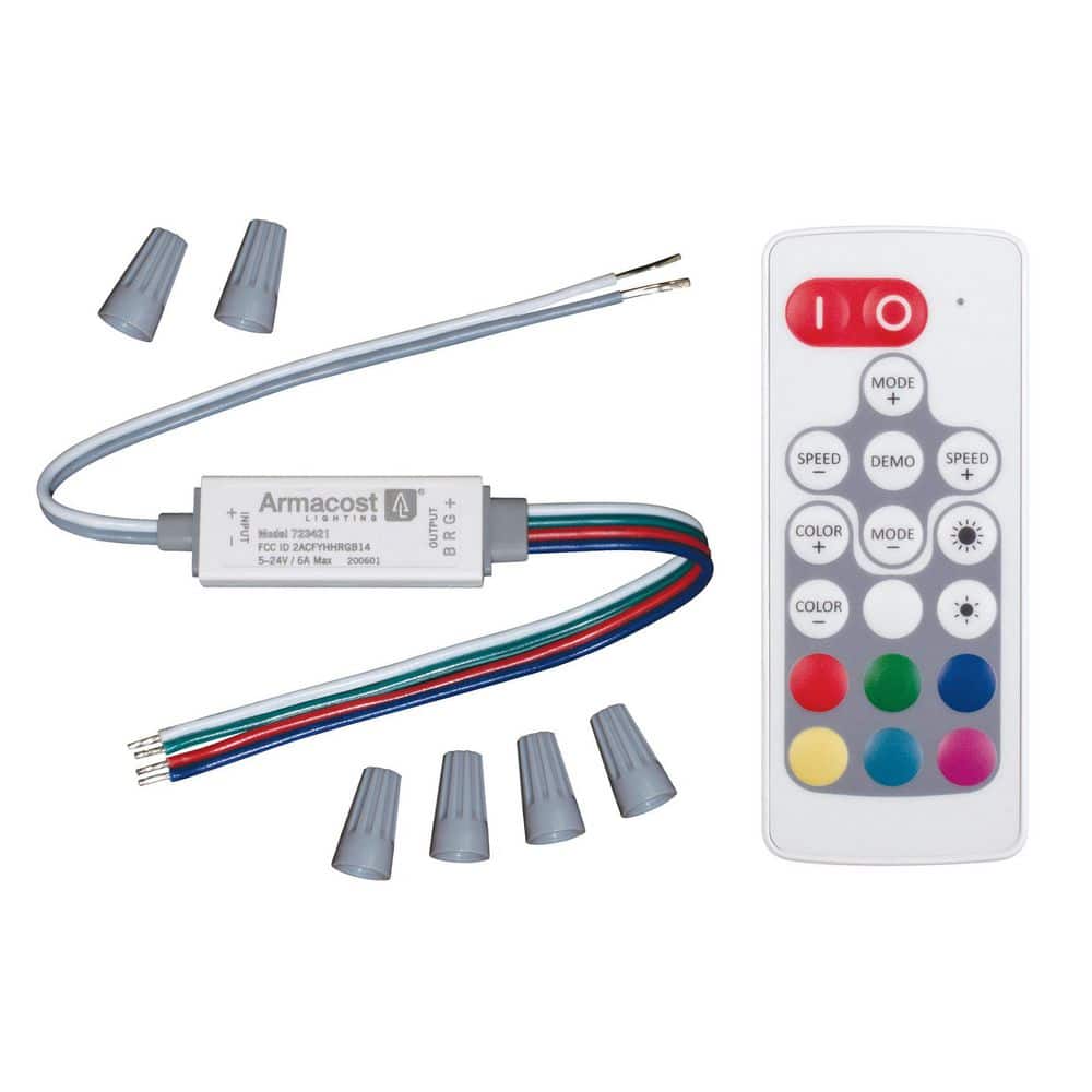 Slimline RGB Color LED Remote Control price history on PriceWatchPro