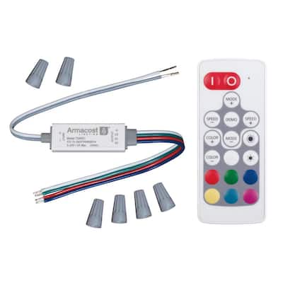 Slimline RGB Color LED Remote Control