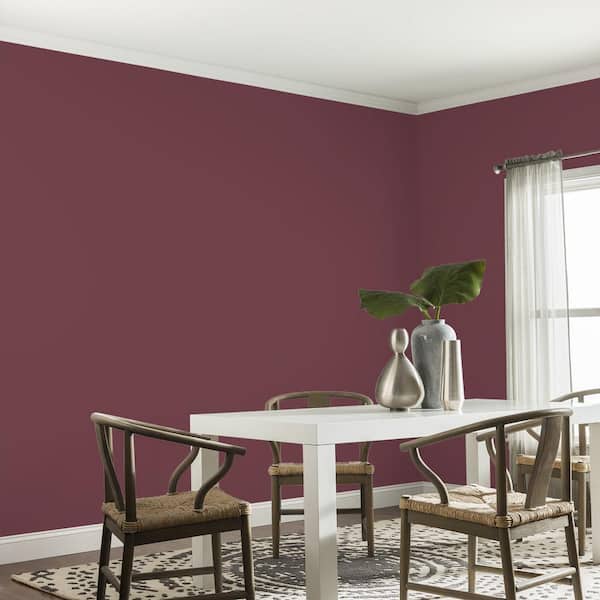 ワインレッド1.9.7.9.10 Glidden Premium 1 gal. PPG1049-7 Red Red Wine Satin Interior Latex