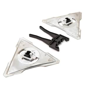 Replacement Low Cut Blades for RS and RC Series Robotic Lawn Mowers with Removal Tool Included (Set of 2 Blades)