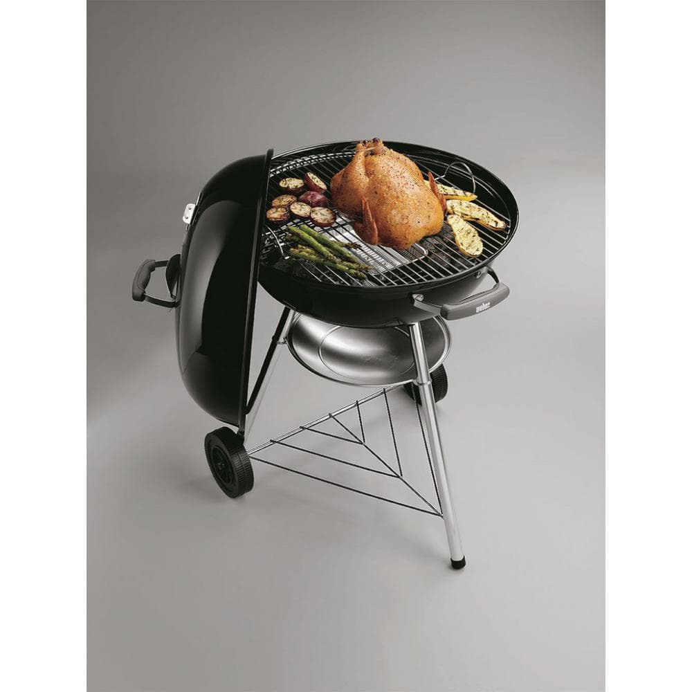 Jumbo Joe 22" Black Porcelain-enameled Charcoal Grill