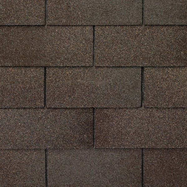 GAF Royal Sovereign Ash Brown Algae Resistant 3-Tab Roofing Shingles (33.33 sq. ft. Per. Bundle) (26-Pieces Per Bundle)