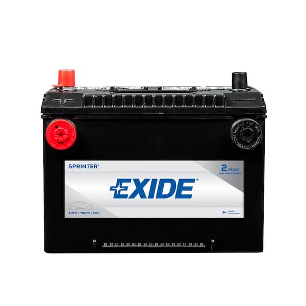 Exide SPRINTER 12 volts Lead Acid 6-Cell 78DT Group Size 650 Cold