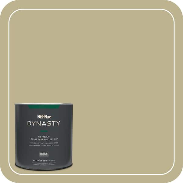 BEHR DYNASTY 1 qt. #PPU9-10 Wasabi Powder Semi-Gloss Enamel Exterior Stain-Blocking Paint & Primer