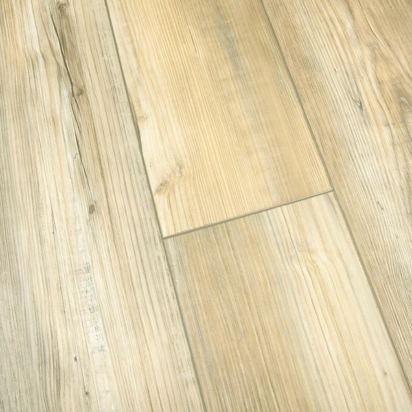 Mohawk Elite Light Oak 20 Mil T x 9.13 in. W x 60 in. L Click Lock Waterproof Lux Vinyl Plank Flooring (26.63 Sq. ft./Case)