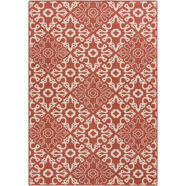 Artistic Weavers Booroomba Cherry 2 ft. x 5 ft. Indoor/Outdoor Area Rug