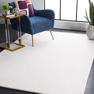 Fifth Avenue Ivory 6 ft. x 9 ft. Solid Color Area Rug