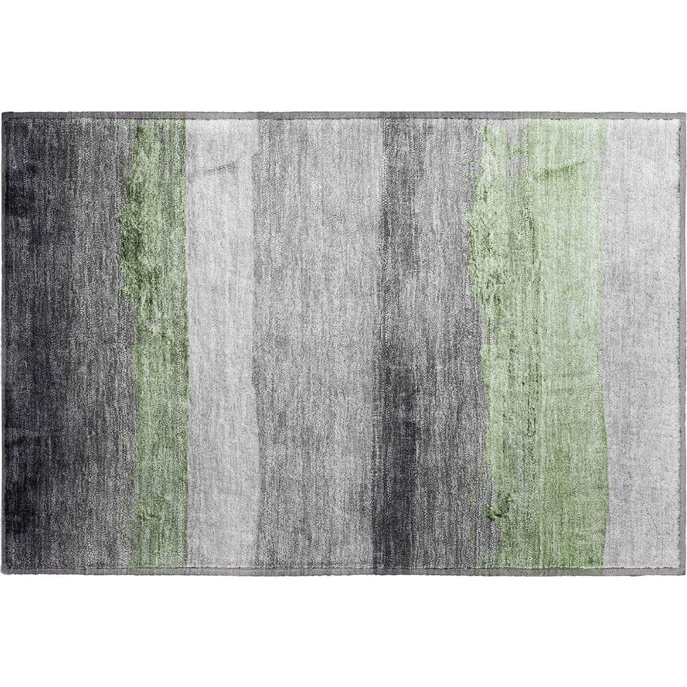 Mayfield Premium Machine Washable Abstract AMF1883 Aloe 2 ft. x 3 ft. Area Rug price history on PriceWatchPro