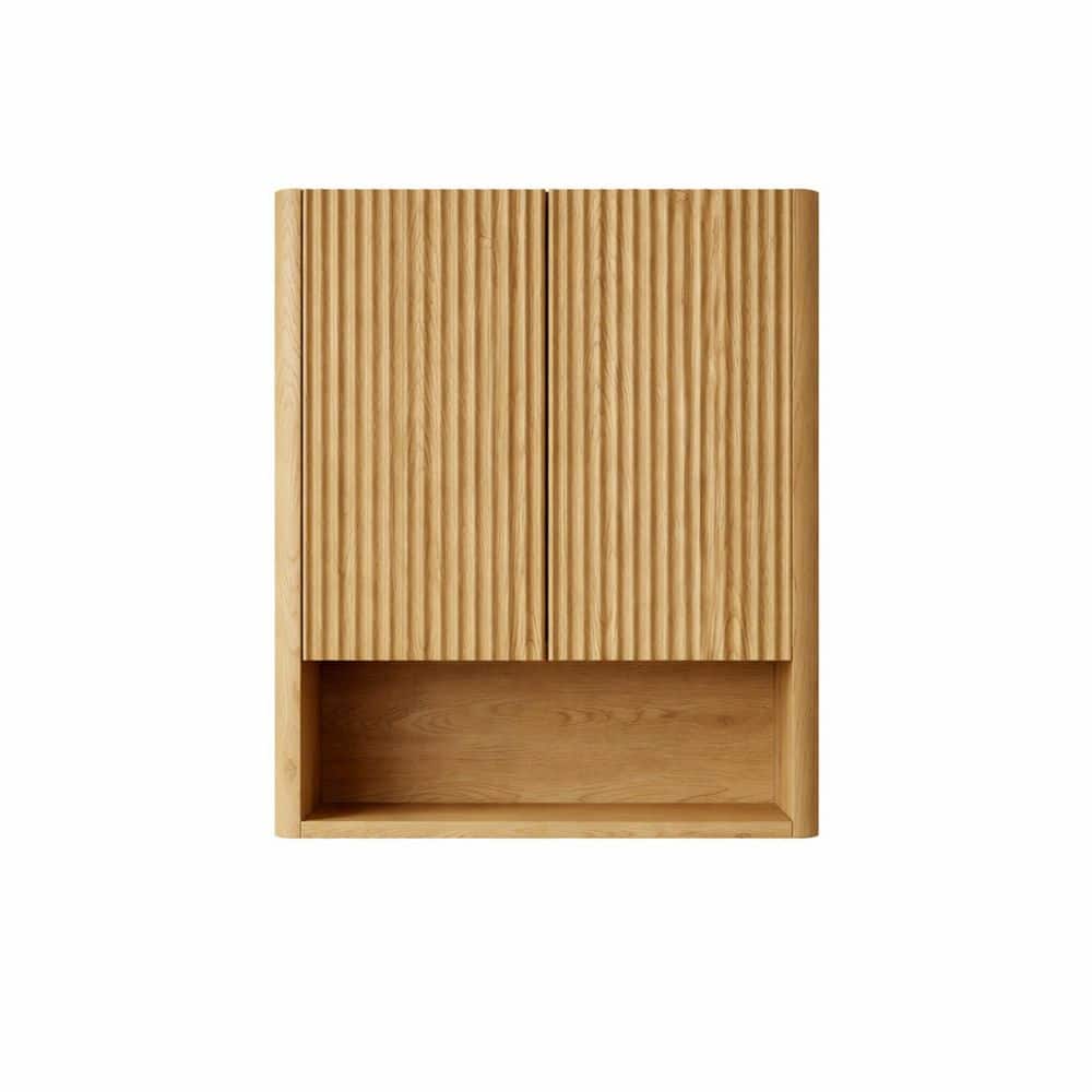 Liviza 26 in. W x 7.87 in. D x 30 in. H Wood Bathroom Storage Wall