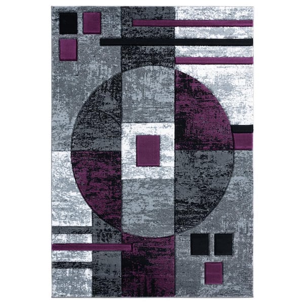 Bristol Epsilon Plum 7 ft. 10 in. x 10 ft. 6 in. Area Rug