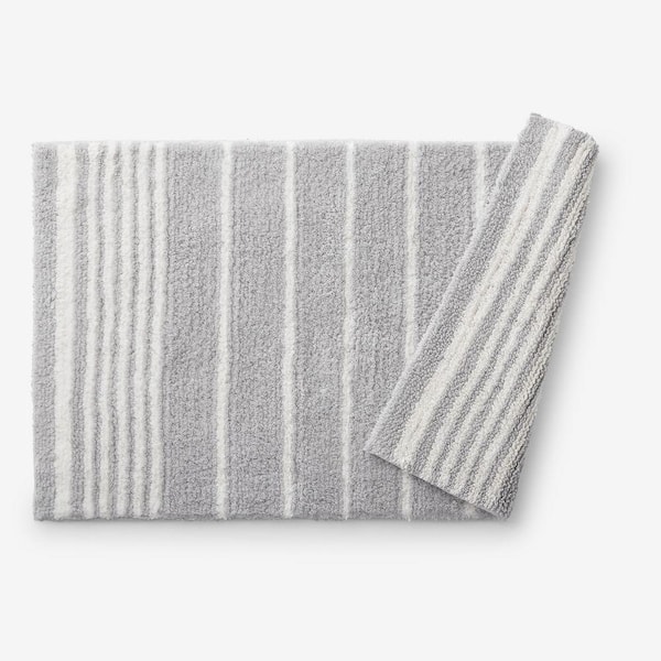 The Company Store Company Cotton Plush Spa Stripe 21 in. x 34 in