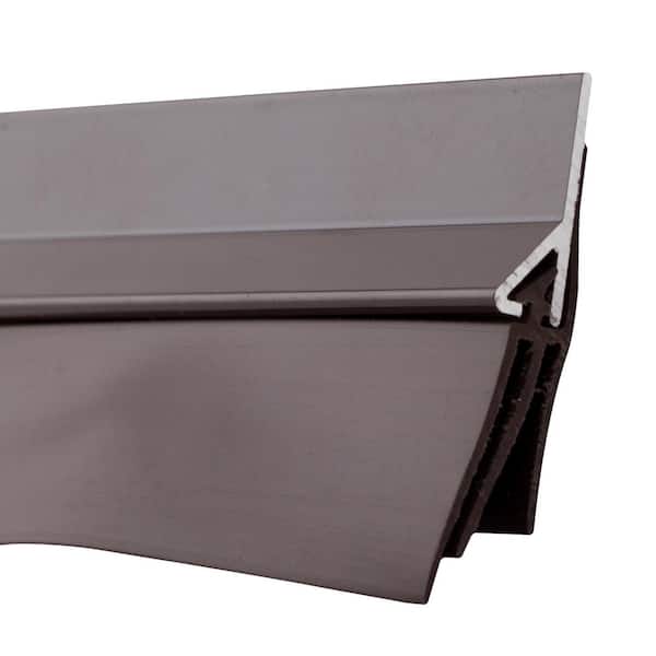 Simply Conserve Triple Seal 2-1/8 in. x 36 in. Brown Aluminum Door