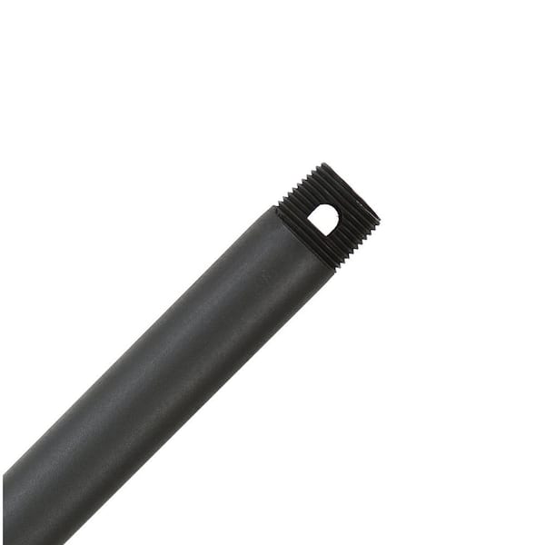 Casablanca Perma Lock 18 in. Graphite Ceiling Fan Extension Downrod for 10 ft. or 11 ft. ceilings