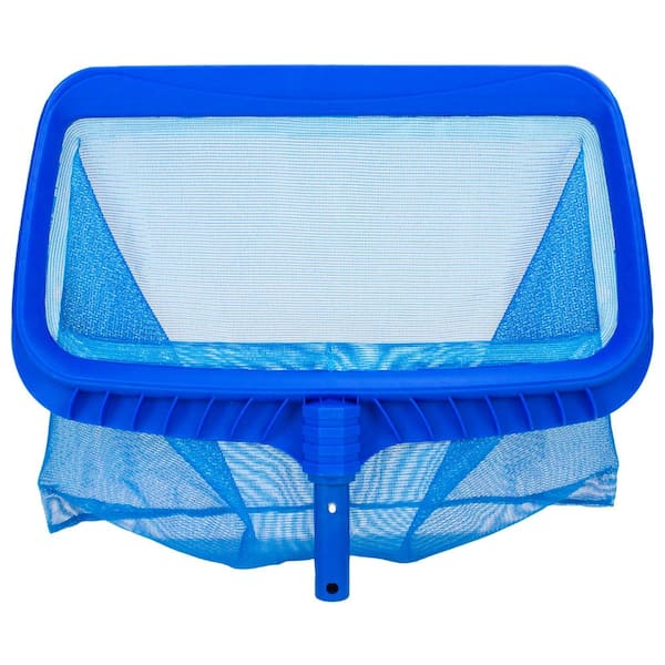 Pool Central Heavy-Duty Deep-Bag Swimming Pool Leaf Rake Skimmer Head - Fits Most Poles