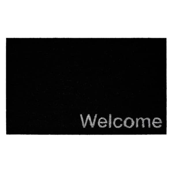 Calloway Mills Collins Black Pastel Welcome Doormat,17" x 29"
