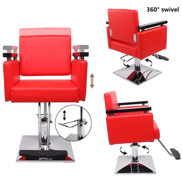 Facial Cosmetic Equipment Barber Chairs Swivel Beauty Spinning Barber  Chairs Manicure Cadeira Barbeiro Salon Furniture YQ50BC - AliExpress