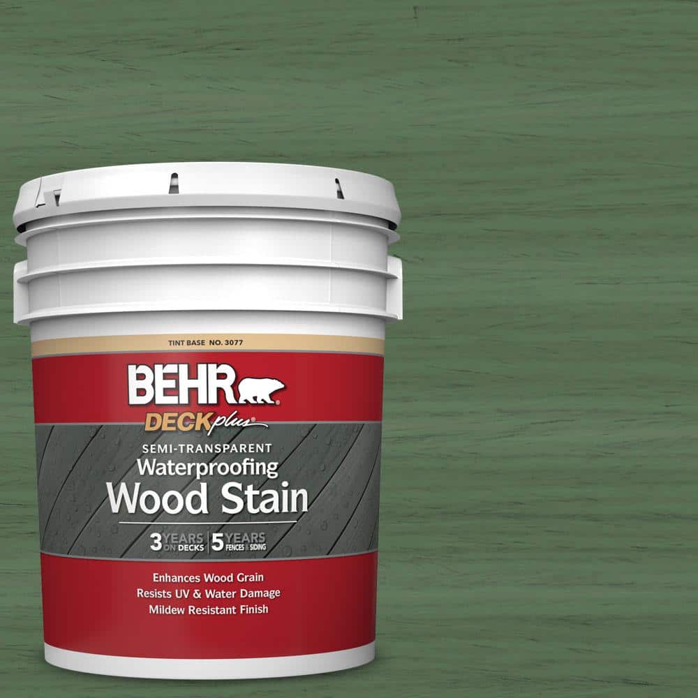 Maximum 1 gal. Woodland Green Solid Color Exterior Stain and Sealant in One