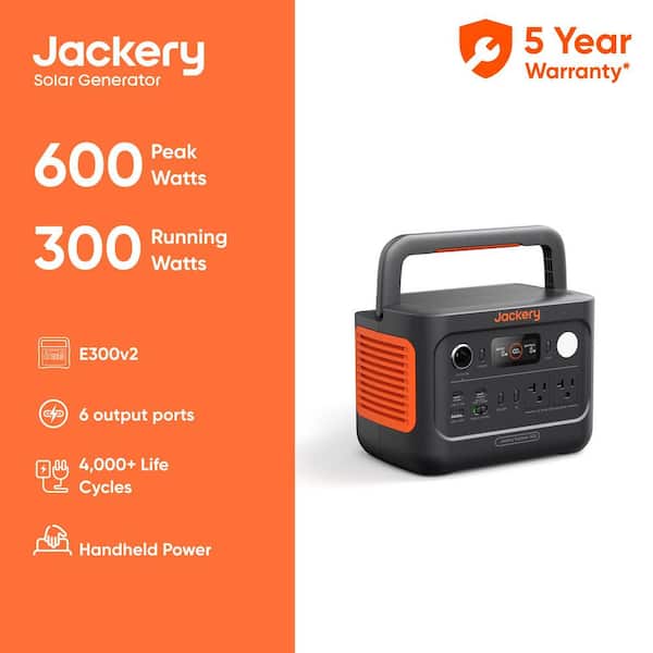 Jackery 300W/600W Peak Push Button Start Portable Power Station
