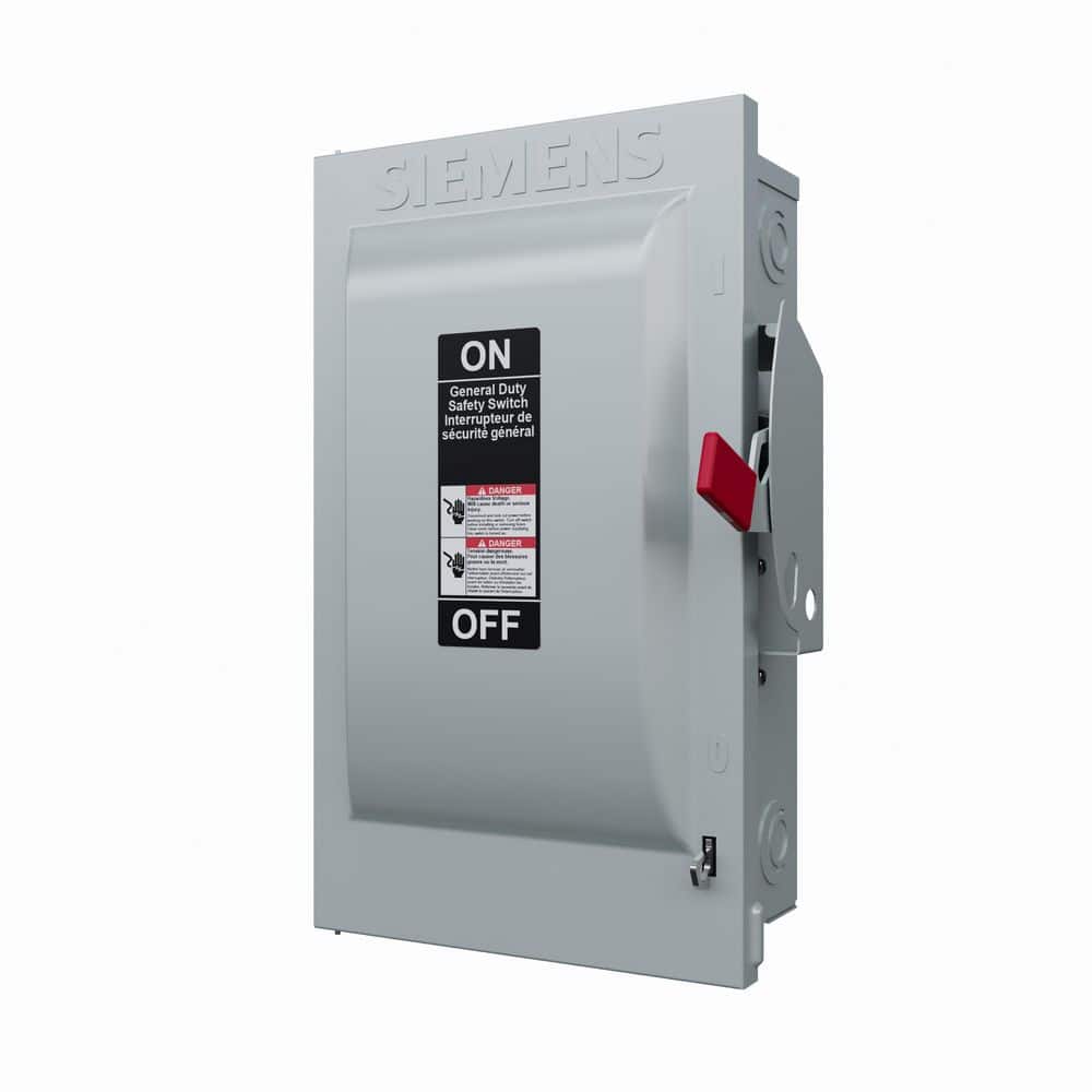100 Amp 240-V 3-Pole Non-Fusible Indoor General Duty VBII Safety Switch price history on PriceWatchPro