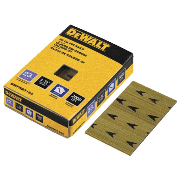 DEWALT ATOMIC 20V MAX Lithium lon Cordless 23 Gauge Pin Nailer Kit