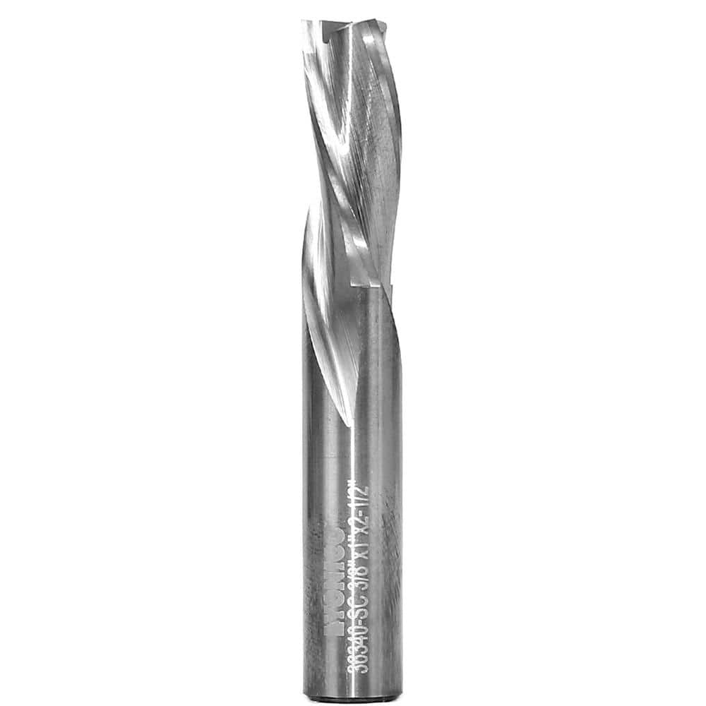 WXQ-XQ Carbide Spiral Bit End Mill Router 25mm CEL CNC Cutting Too3.175mm 2 Flute 25mm Drill Bits 