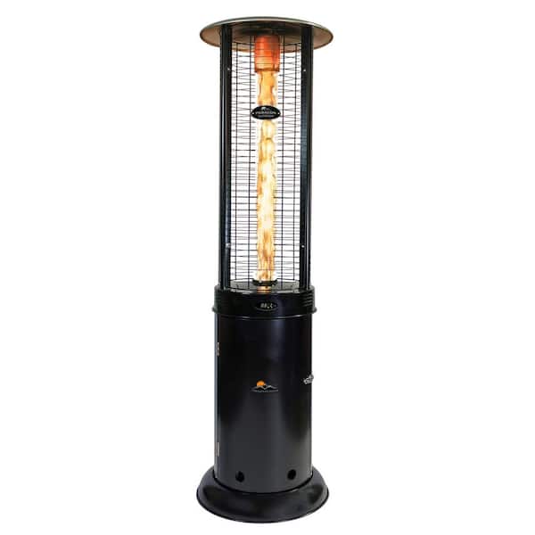 Paragon Outdoor 32,000 BTU Hammered Bronze Helios 8 ft. Patio Heater with Remote
