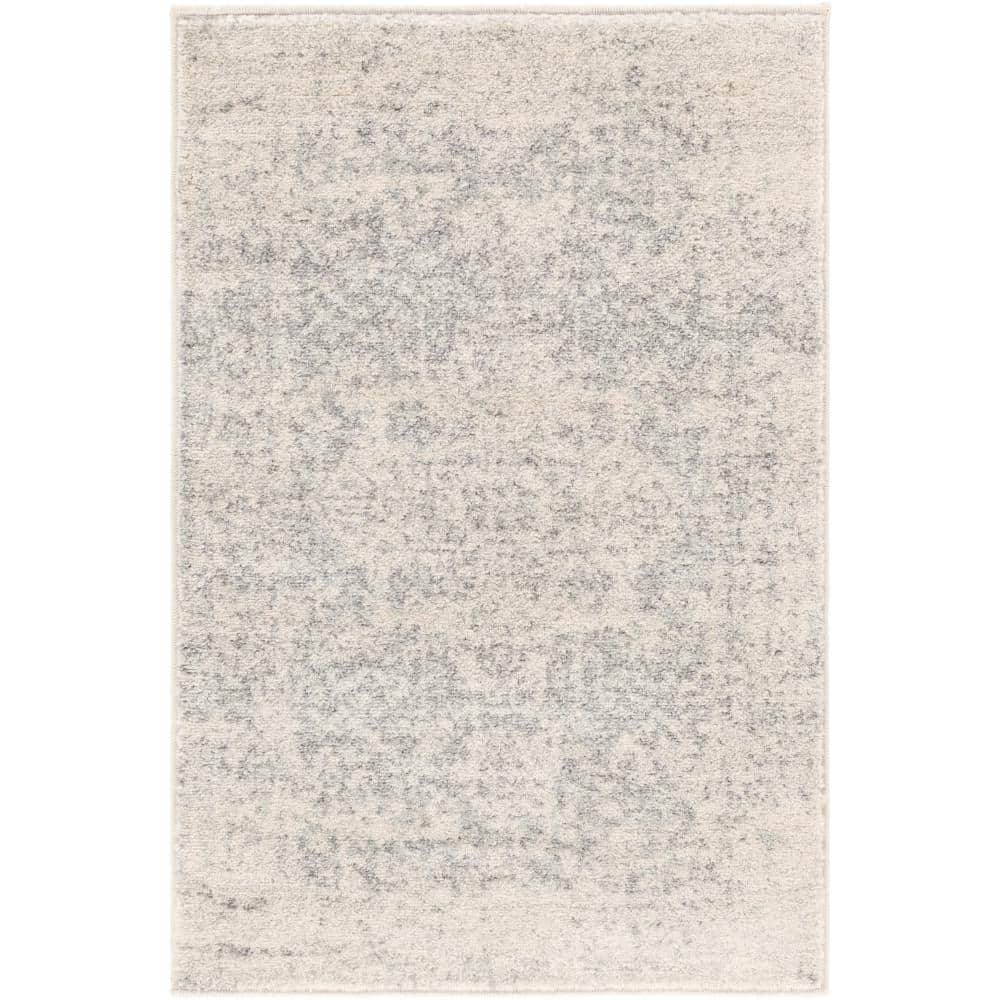 Demeter Gray 12' x 15' Synthetic Easy Care Area Rug