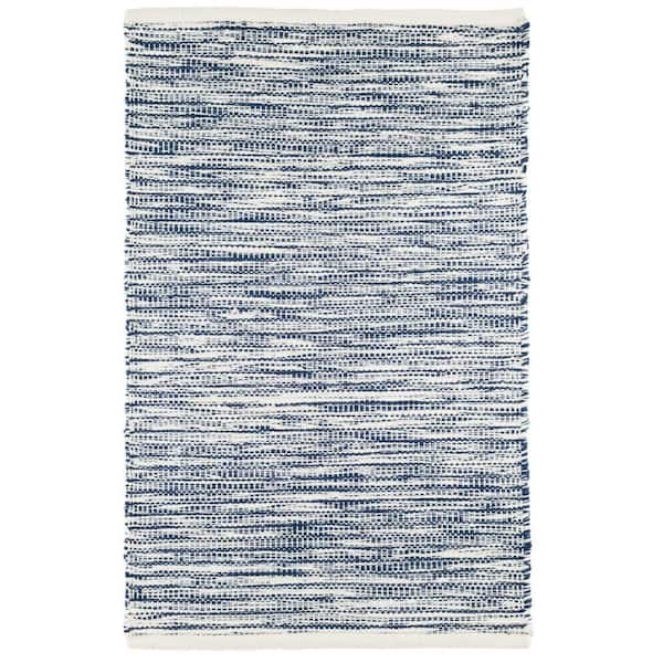 Tideline Handwoven Navy 2 ft. x 3 ft. Outdoor Area Rug