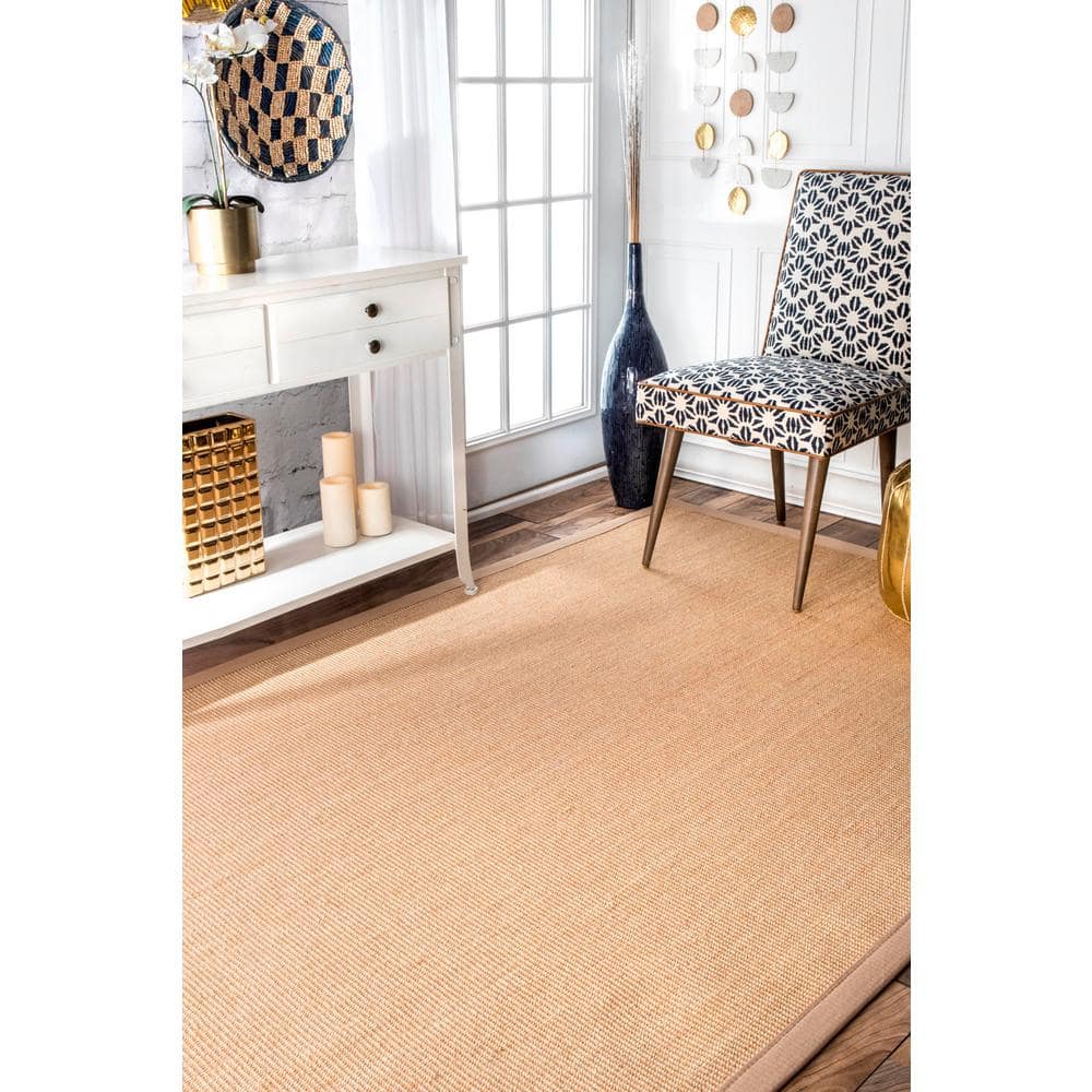 Handmade Beige Wool Flat Woven Accent Rug 3'x5'