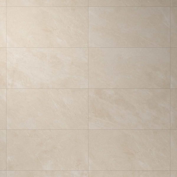 Ivy Hill Tile Monolith Crema Beige 23.62 in. x 47.24 in. Matte Porcelain Floor and Wall Tile (15.49 sq. ft./Case)