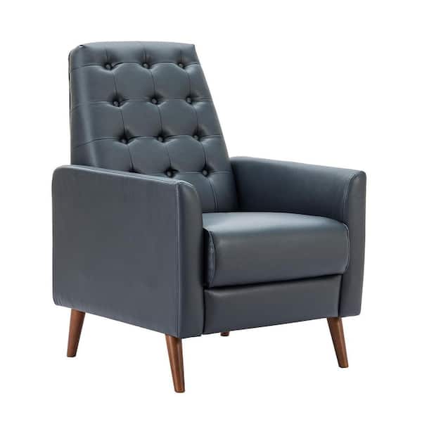 ARTFUL LIVING DESIGN Angela Navy Armchair with Reclining Function