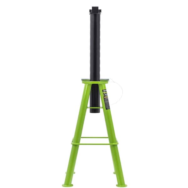 Arcan 10-Ton High Height Pin Type Jack Stands, 2 Jack Stands