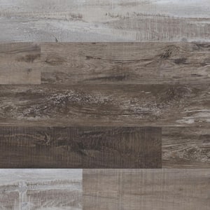 Hickory Lake 12 MIL x 7 in. W x 48 in. L Waterproof Click Lock Luxury Vinyl Plank Flooring (1307.35 sq. ft./pallet)