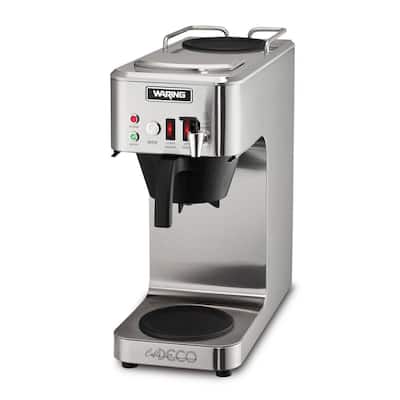 Silver 62-Cup Automatic Coffee Brewer