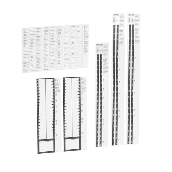 Square D Load Center and CSEDs Universal Circuit Directory Kit 42-Labels  Electrical Panel Labels (1-Pack) UCD42CP - The Home Depot