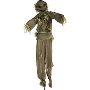 69 in. Touch Activated Animatronic Scarecrow