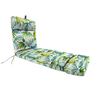 72 in. L x 22 in. W x 3.5 in. T Outdoor Chaise Lounge Cushion in Seneca Caribbean
