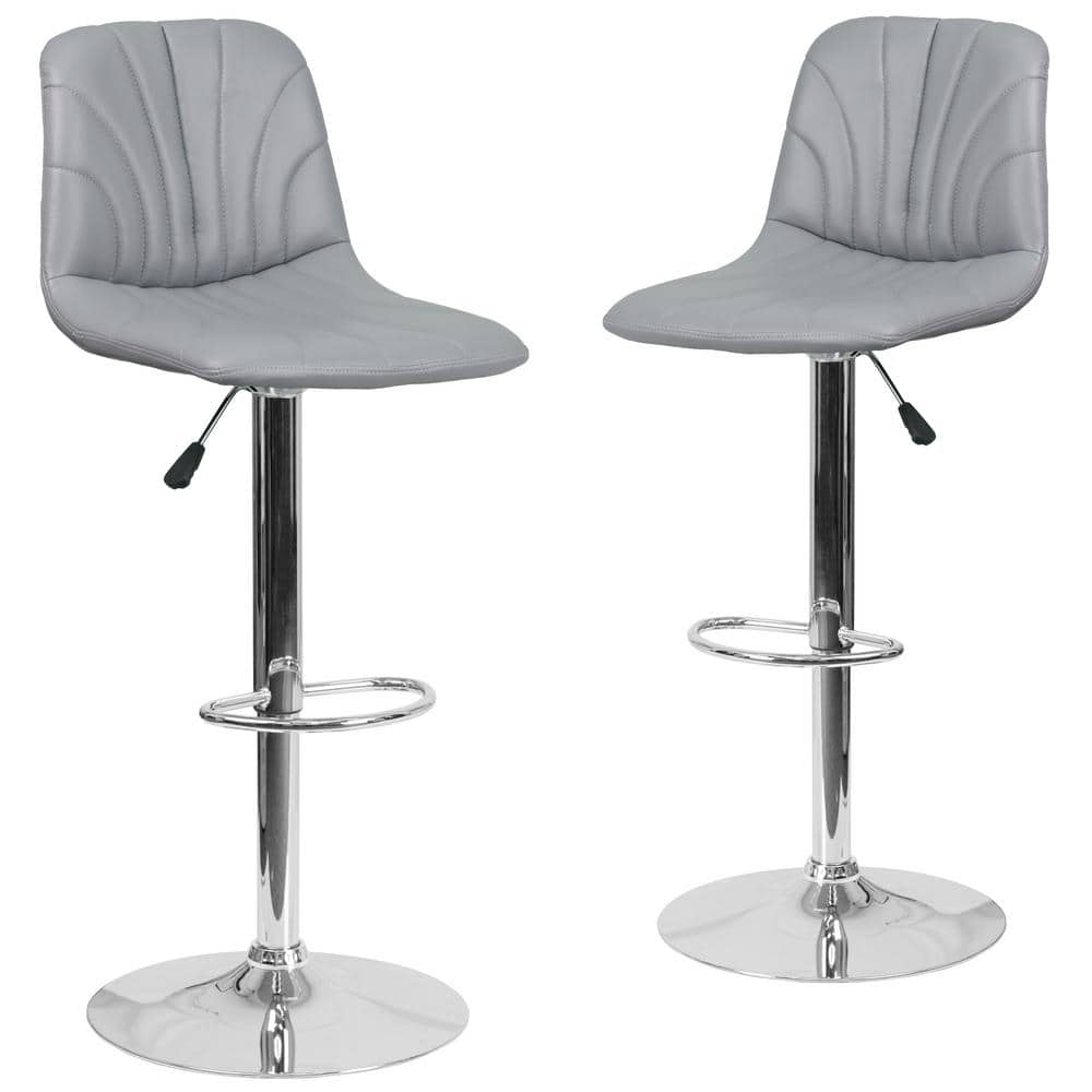 grey cuban bar stool