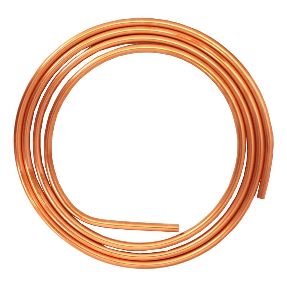 1/2 in. x 10 ft. Copper Soft Type-L Coil Pipe (5/8 in. O.D.)
