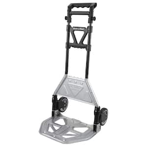 150 lbs. Heavy-Duty Folding Hand Truck with Load Support and Steel Toe Plate