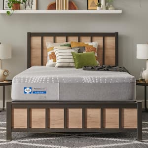 Posturepedic Medina California Split King Firm Hybrid 11 in. Mattress Set (Qty. 2 req. for Split CA King)