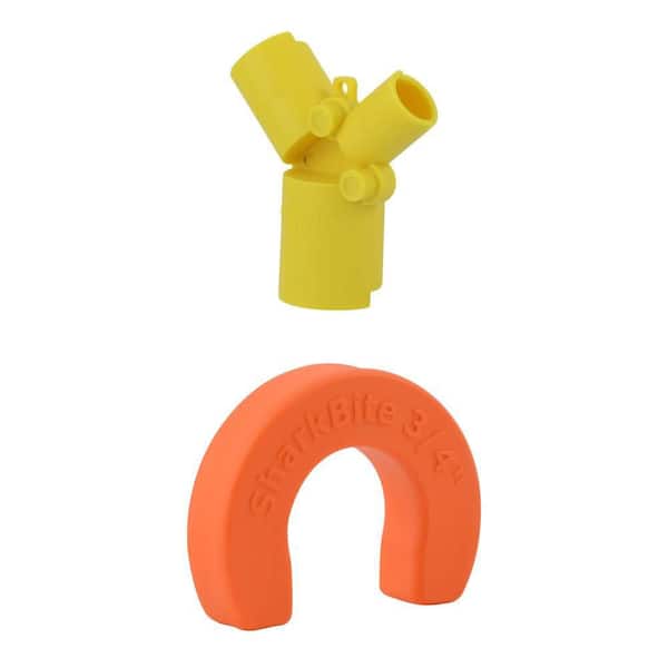 Insertion Depth and Pipe Deburring Tool with 3/4 in. Push-to-Connect Disconnect Clip (2-Piece)