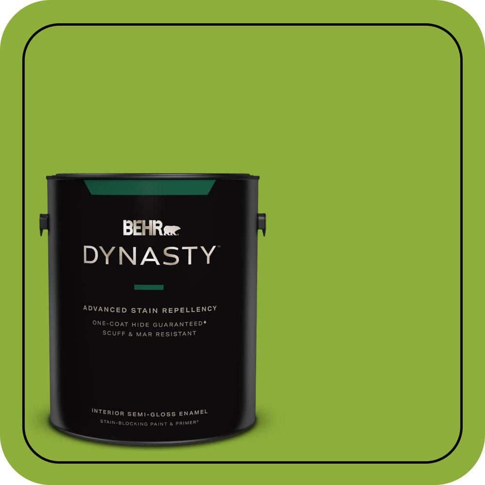1 gal. #420B-6 New Green Semi-Gloss Enamel Interior Stain-Blocking Paint & Primer price history on PriceWatchPro