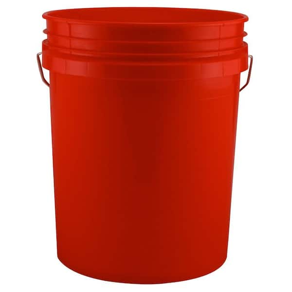 5-Gal. Red Bucket (Pack of 3)