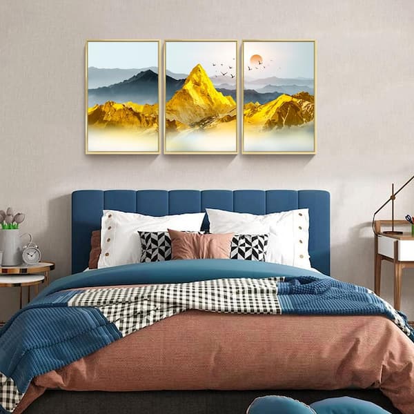 Buy Colorful Horizon Square II Square Canvas Wall Art Print