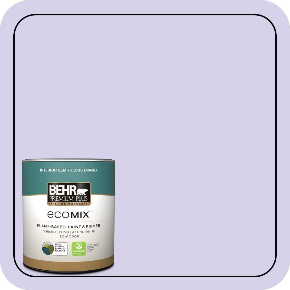 1 qt. #P560-2 Air Castle Semi-Gloss Enamel EcoMix Plant-Based Interior Paint & Primer price history on PriceWatchPro